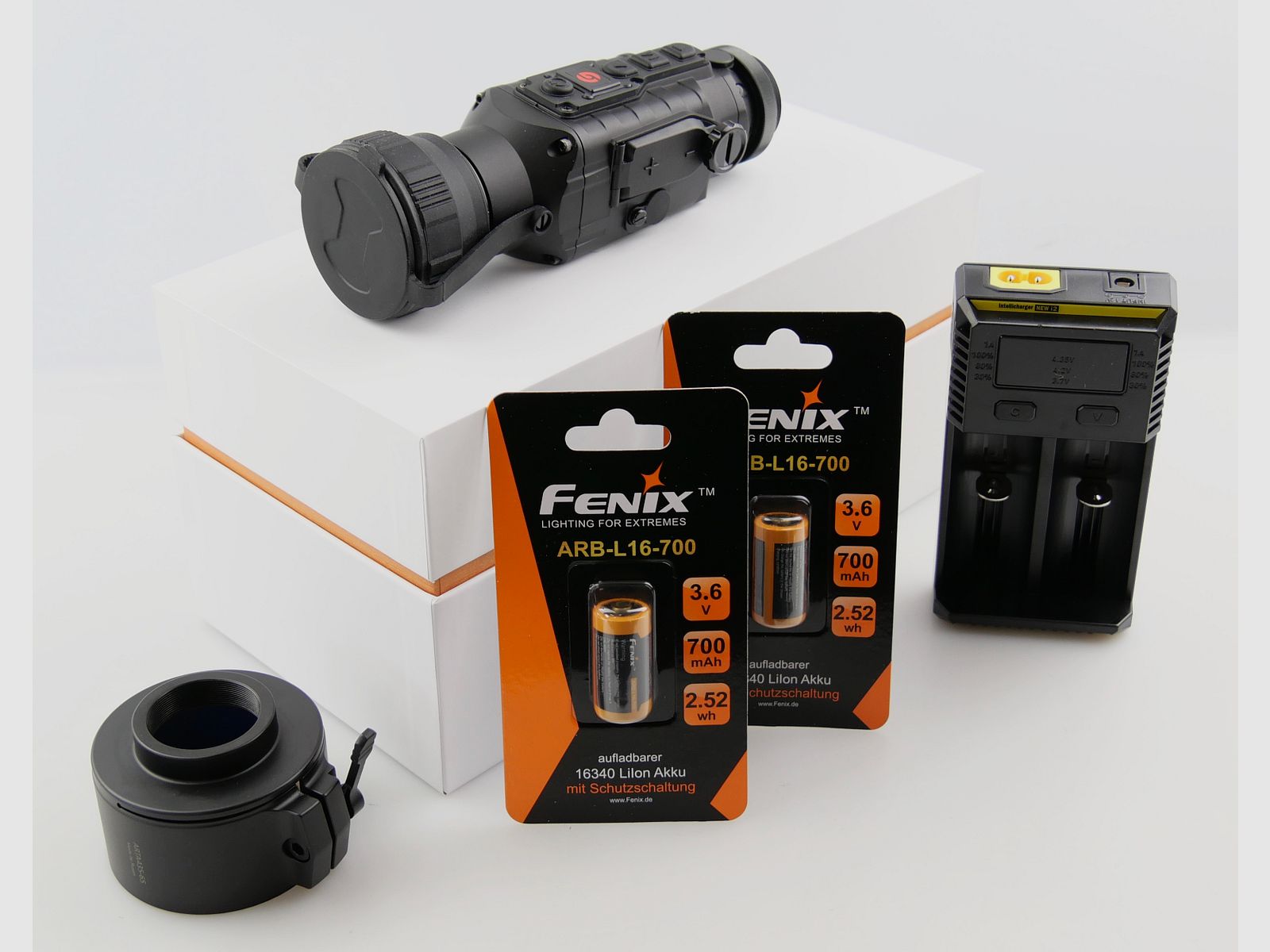 Guide thermal imaging attachment TA450 50mm lens resolution image sensor 400x300