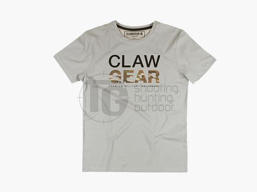 Clawgear MC Tee Grigio Chiaro