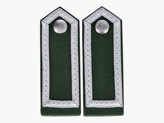 Schulterklappen Schützenverein grün/silber