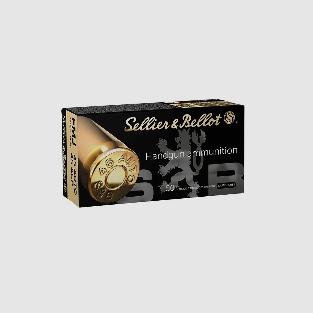 S&B .45ACP FMJ 230grs. 50St
