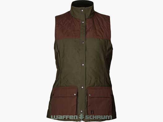 Gilet Härkila Retrieve Olive/Bourgogne