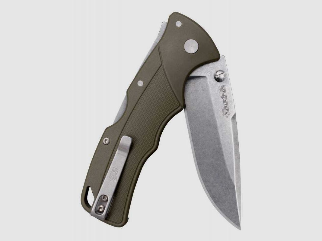 Cold Steel Verdict Taschenmesser, Spear Point, 4116SS, OD Green Griff