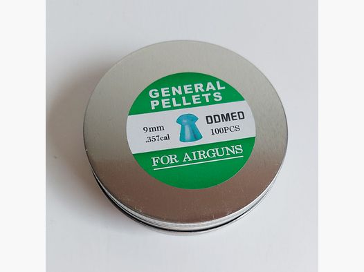 General Pellets cal.357 (9mm) Diabolos 100Stk für Luftgewehre