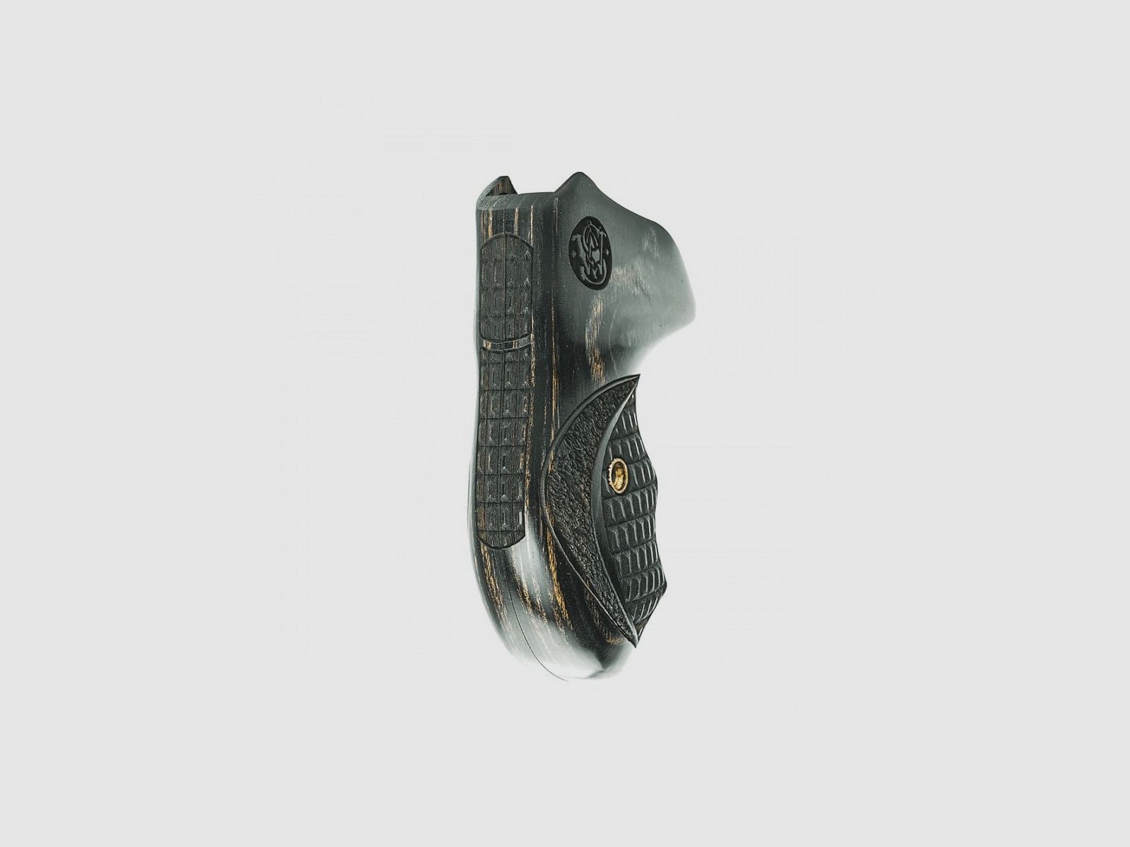 S&W J RUND BATELEUR SILBERBLACK CROCOBACK/STIPPLE MIT LASERLOGO, Bild 2 von 4