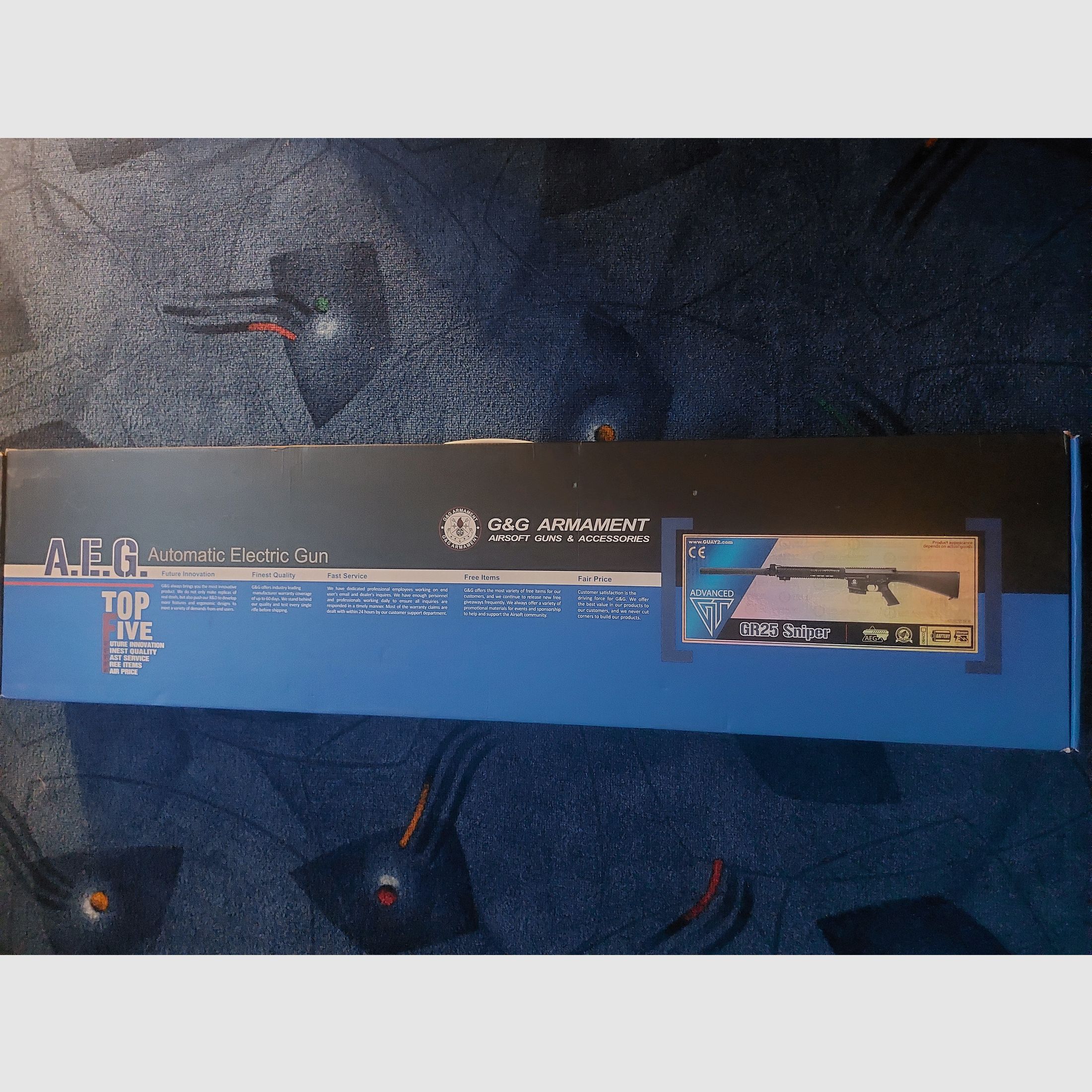 G&G GR25 Sniper Inkl. 9.6V 4200NiMH Akku
