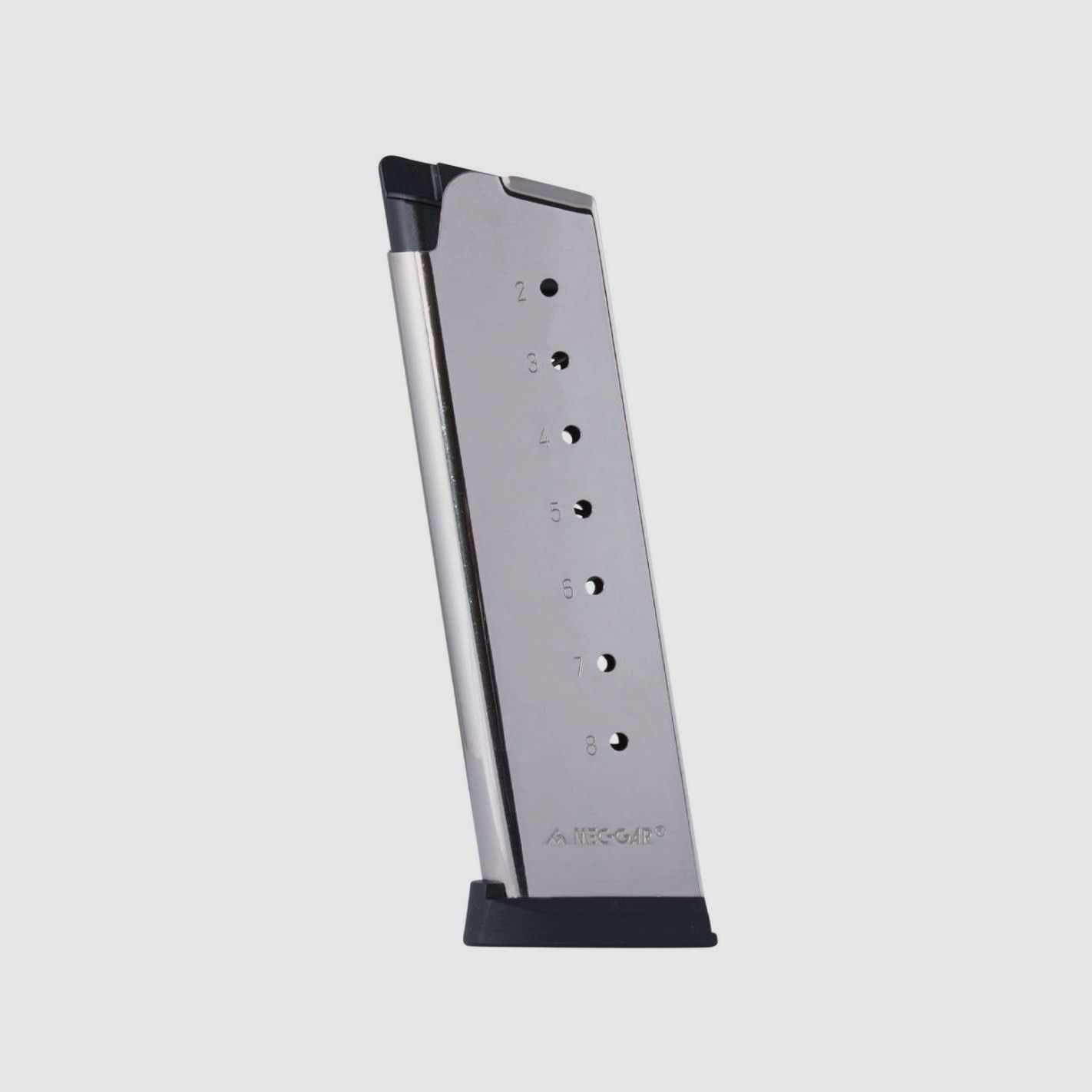 Mec-Gar Magazin Colt 1911 Kal.45 ACP 8 Schuss Nickel