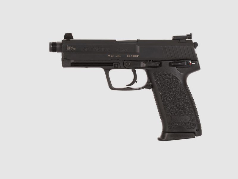 HECKLER & KOCH USP Tactical, kal. .45 Auto, met schroefdraad