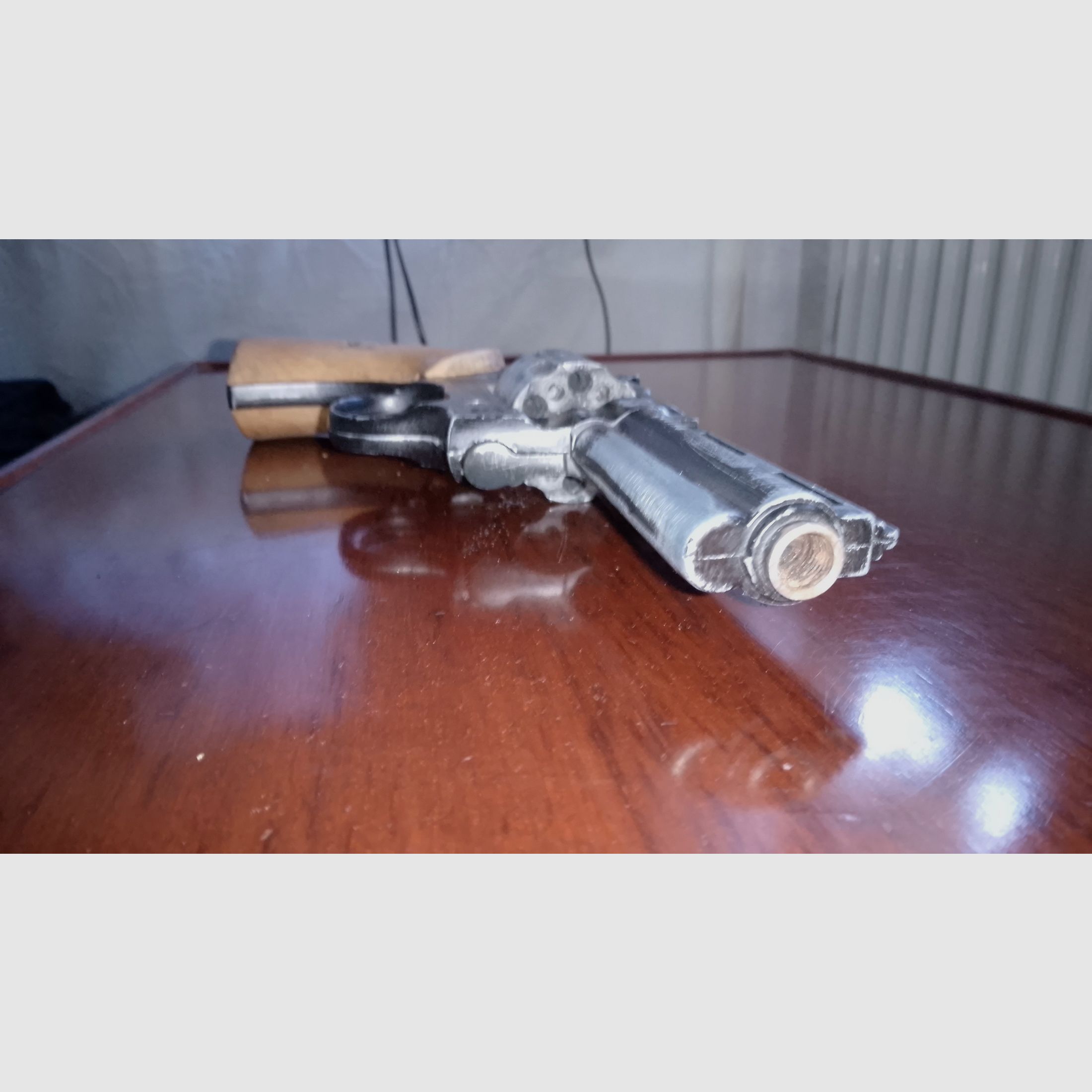 9mm r.k. Colt Python aus den achtziger Jahren mit Holzgriff walnuss, Bild 2 von 7