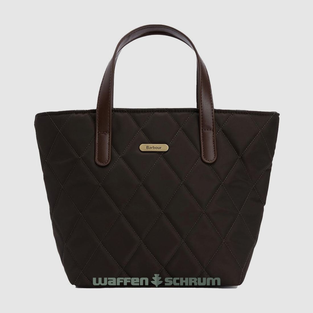 Barbour Tasche Mini Quilted Tote Bag Olive