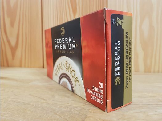 FEDERAL MUNIZIONI CAL 7MM REM. MAG. PARTITION 140 GR.