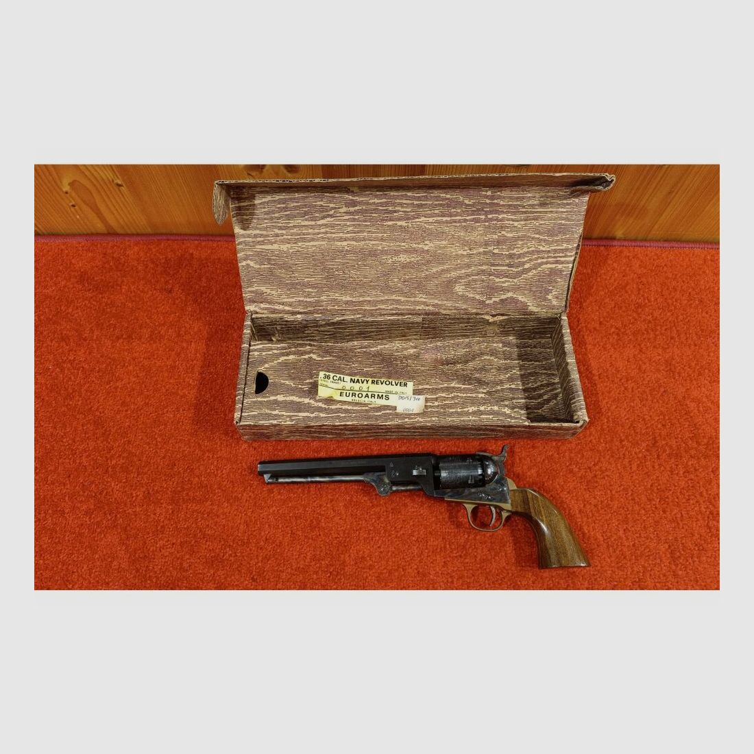 EUROMANUARMS Mod. Navy .36(BlackPowder), image 2 of 8