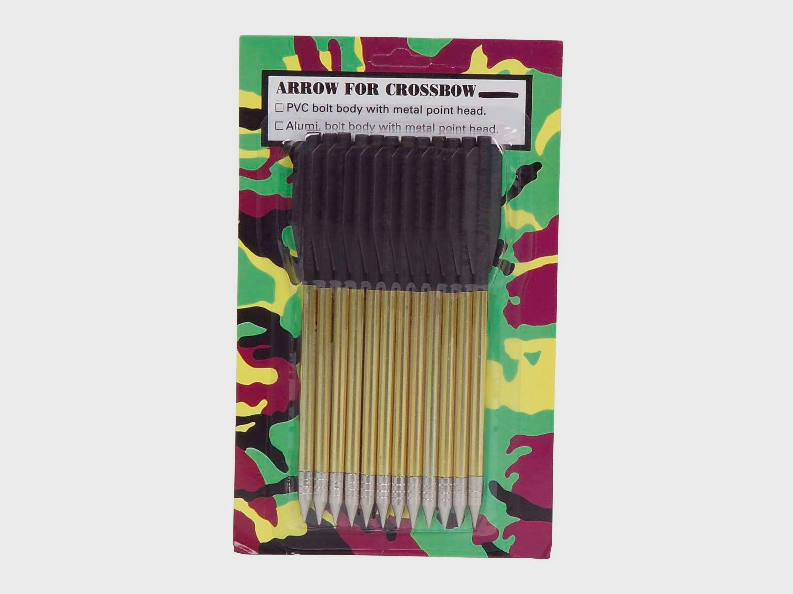 Strzały zastępcze z metalu - do kuszy ręcznej