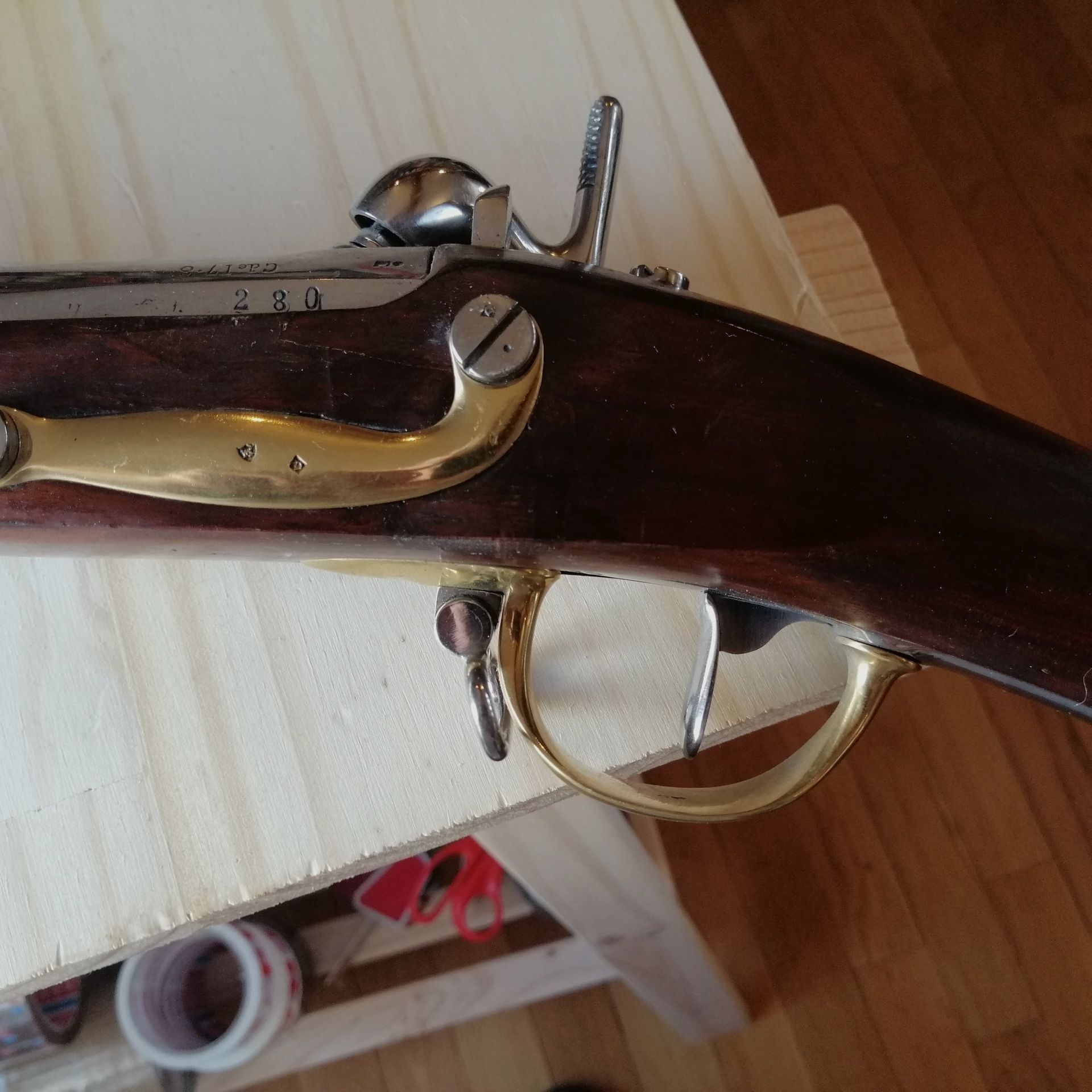 Exceptionnel et rare fusil de Dragon modèle 1816 T bis – parfaitement mono matricule – Homogène – Baïonnette État MUSÉAL, image 27 sur 45