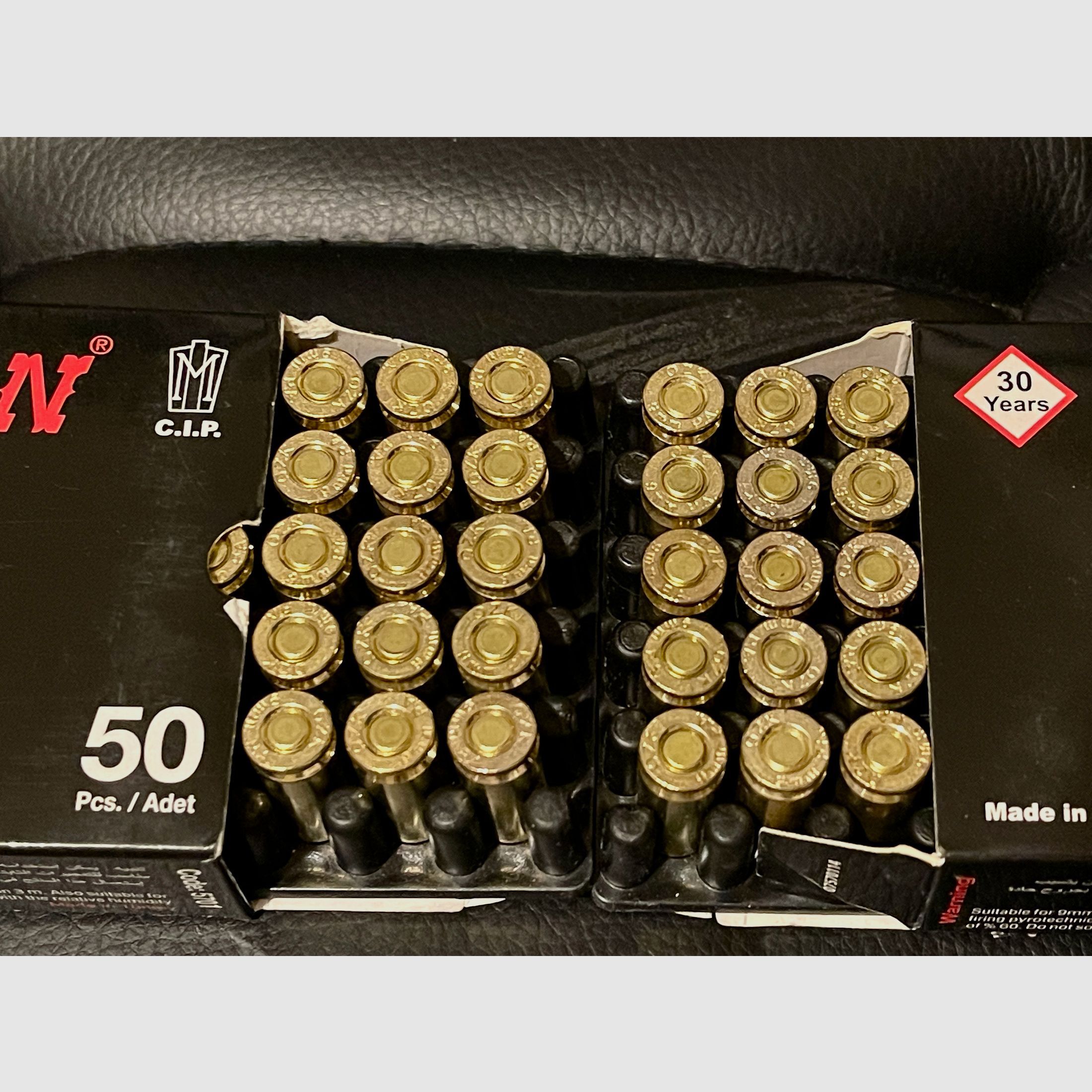 ÖZKURSAN 9mm PAK 2x50 sztuk