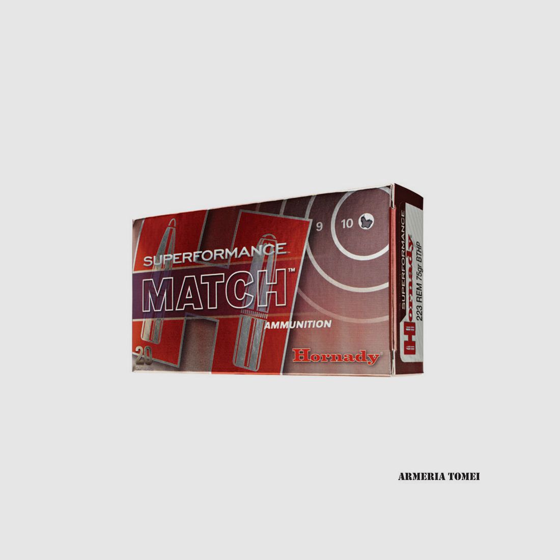 HORNADY – 223 REM 75GR BTHP, image 1 of 3