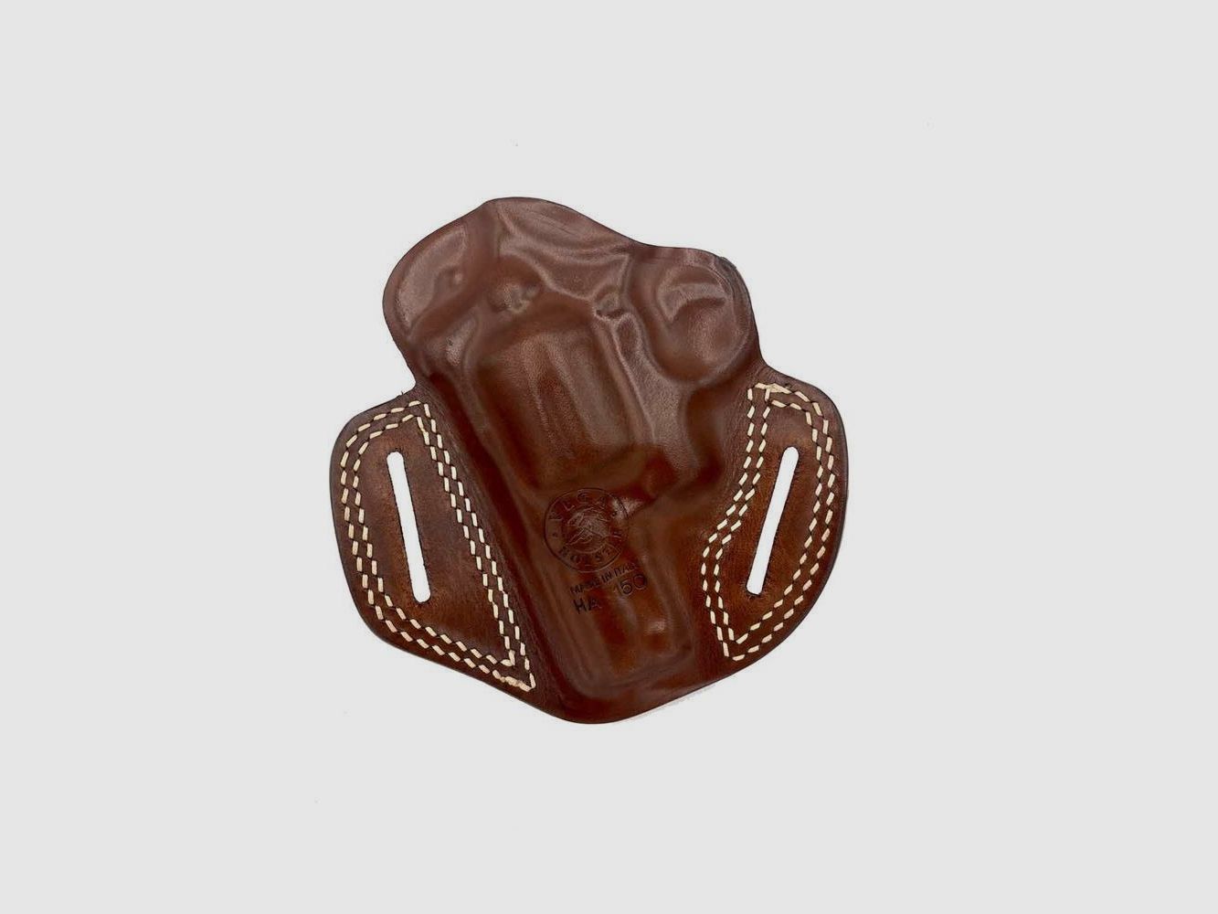 Pancake Lederholster für Revolver 2 1/2" S&W K/L Frame,Colt,Ruger,Korth,Taurus,HW 357,Zoraki R1/R2 Braun Rechtshänder