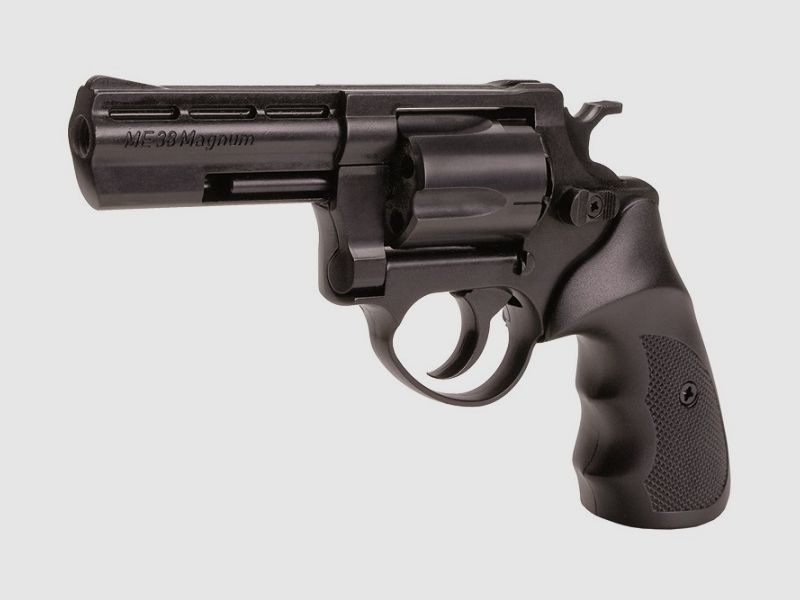 ESC ME 38 Magnum geblauwde Combat 9mm knal- en signaalwapens