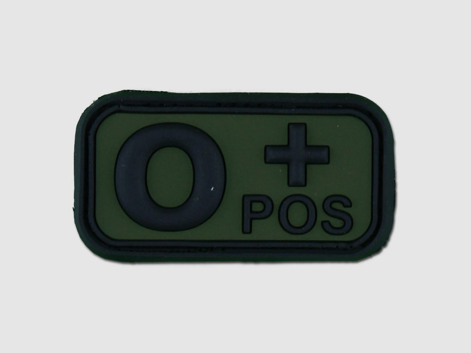 Jackets To Go 3D Blutgruppenpatch 0 Pos forest
