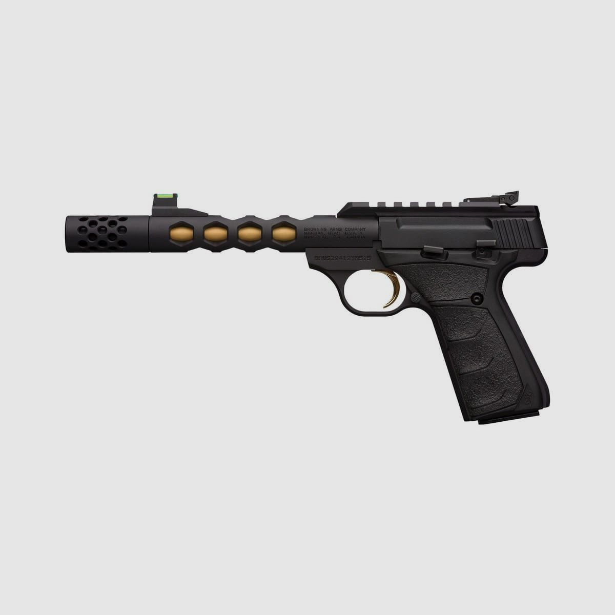 Pistolet Buck Mark Plus Vision .22LR Noir-or, image 1 sur 5
