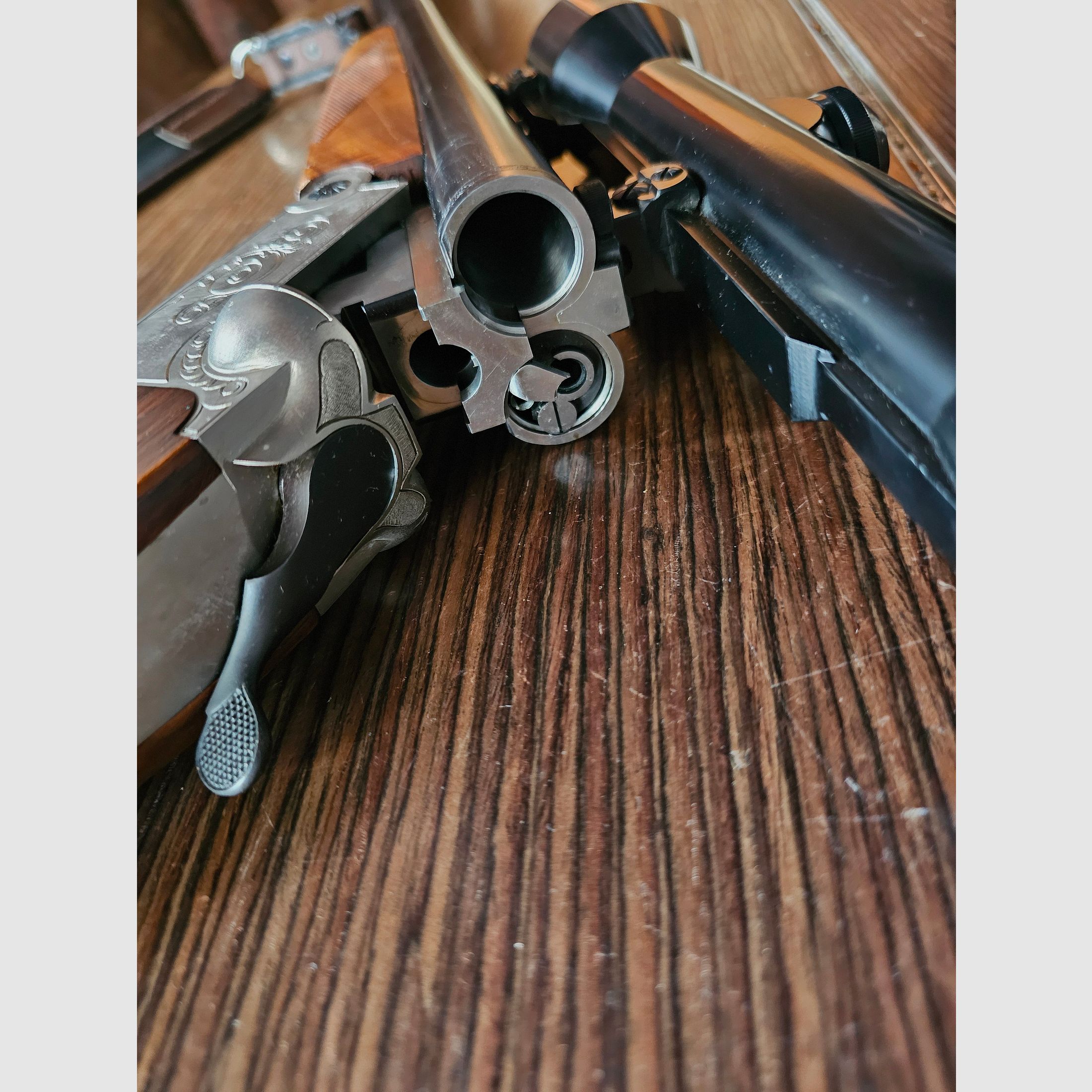 Krieghoff Plus Drilling + Zeiss Diavari-Z 1.5-6x42