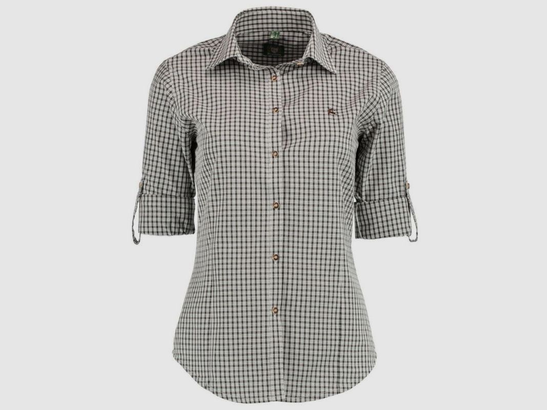 Orbis D-Bluse mit Stick und Liegekragen Langarm, Bild 6 von 12