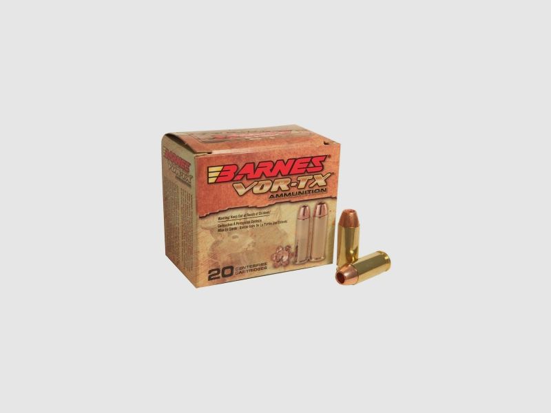 Barnes VOR-TX 10mm Auto 155GR XPB Hollow Point 20 Patronen