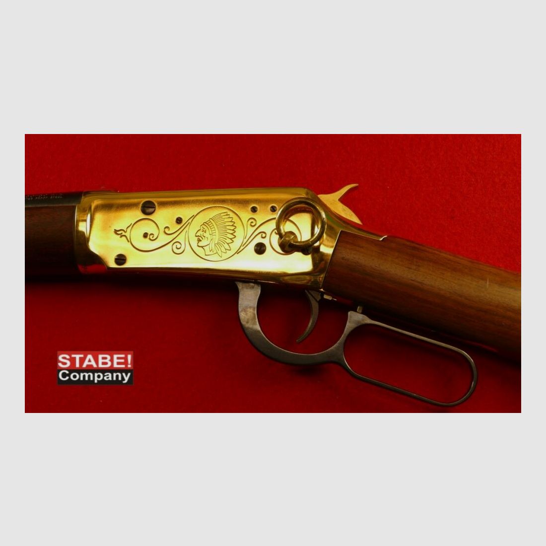 Winchester 1894 Yellow Boy Indiase Carabijn