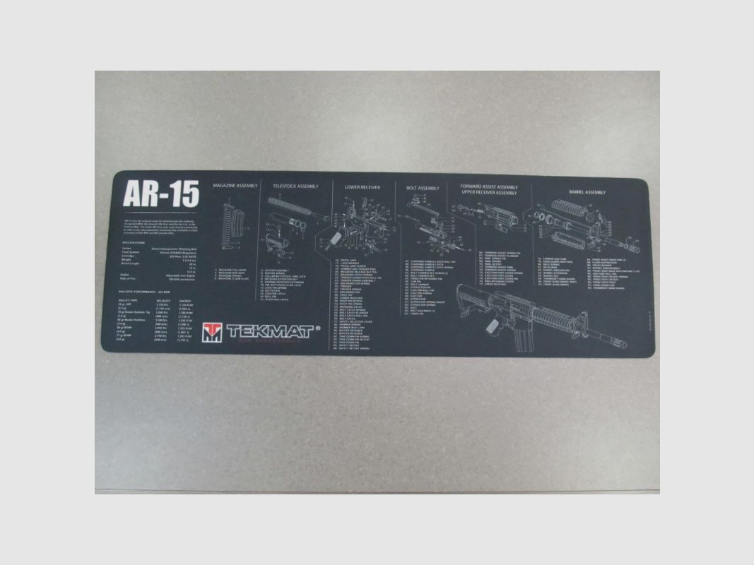 TEKMAT TAPPETINO DA BANCO AR15