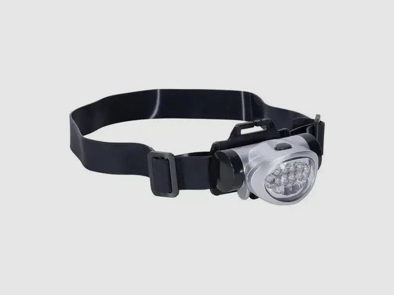 Fox Outdoor Fox Outdoor Linterna frontal giratoria negra