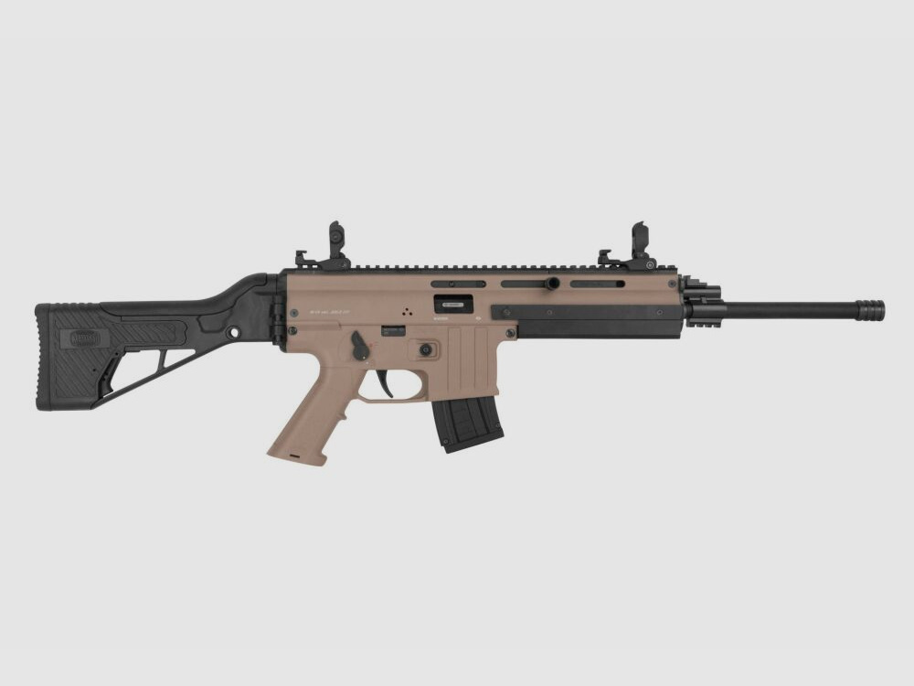 Mauser M15 Sport US Tan .22lr HV Semi-automatisch Geweer