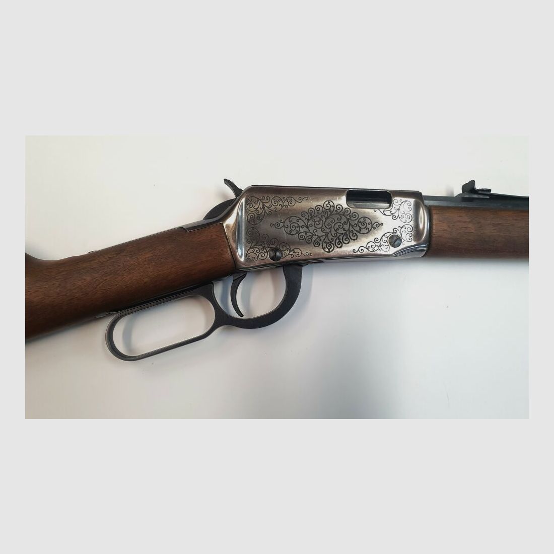 Erma !!Collector's item!! Lever-action repeater Erma Model EG71B "Buffalo" rifle in .22Lr