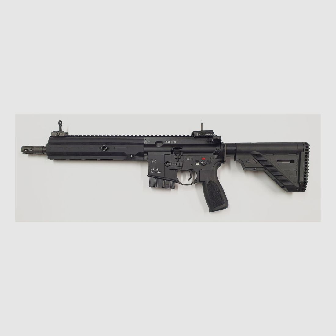 Heckler&Koch MR223 A3 Slimline 11" SPORT Sonder-Edition, Schwarz .223Rem Black BKA-Bescheid