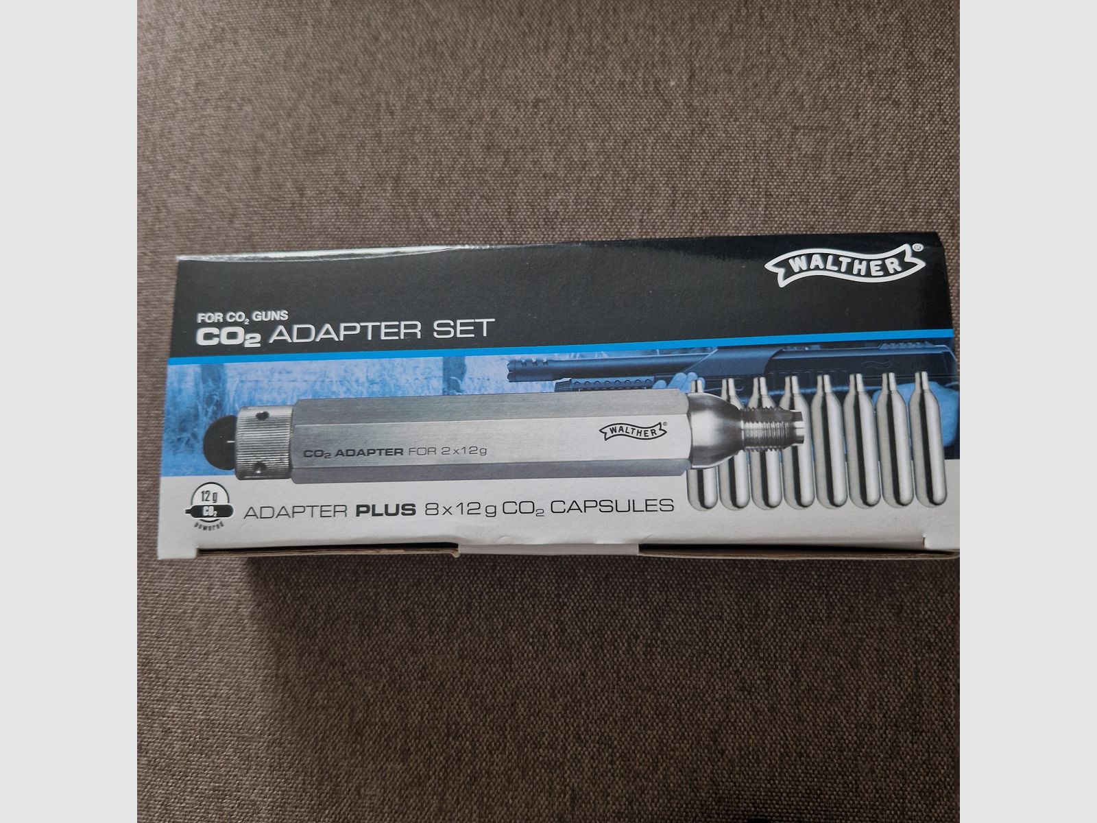 RAM WALTHER CO2 ADAPTER SET 8X12g