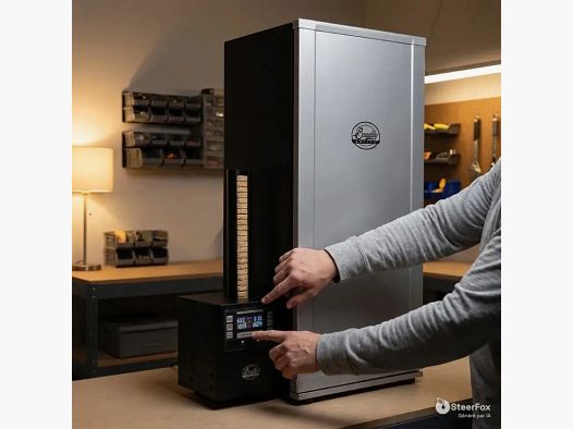 Fumoir Numérique 6 Grilles Bradley - Contrôle Digital de la Fumaison