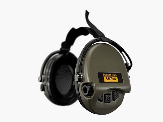 Sordin Supreme Pro X hearing protection with neckband
