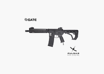 Delta Armory AR15 MK18 Alpha EAGLE HPA Airsoft Gewehr in Schwarz