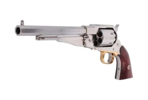 Revolver a polvere nera PIETTA 1858 Remington New Model Army INOX cal. .44 RGS44