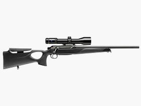 Sauer 505 Synchro XT Black Links Komplettangebot inkl. Optik