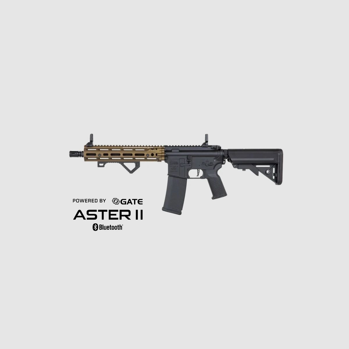 SA Daniel Defense® MK18 RIII M-LOK 10.5" (SA-P27 RIS III PRIME™ Aster II ETU BLDC™) Rifle Airsoft Libre a partir de 18 años – Chaos Bronze -F-