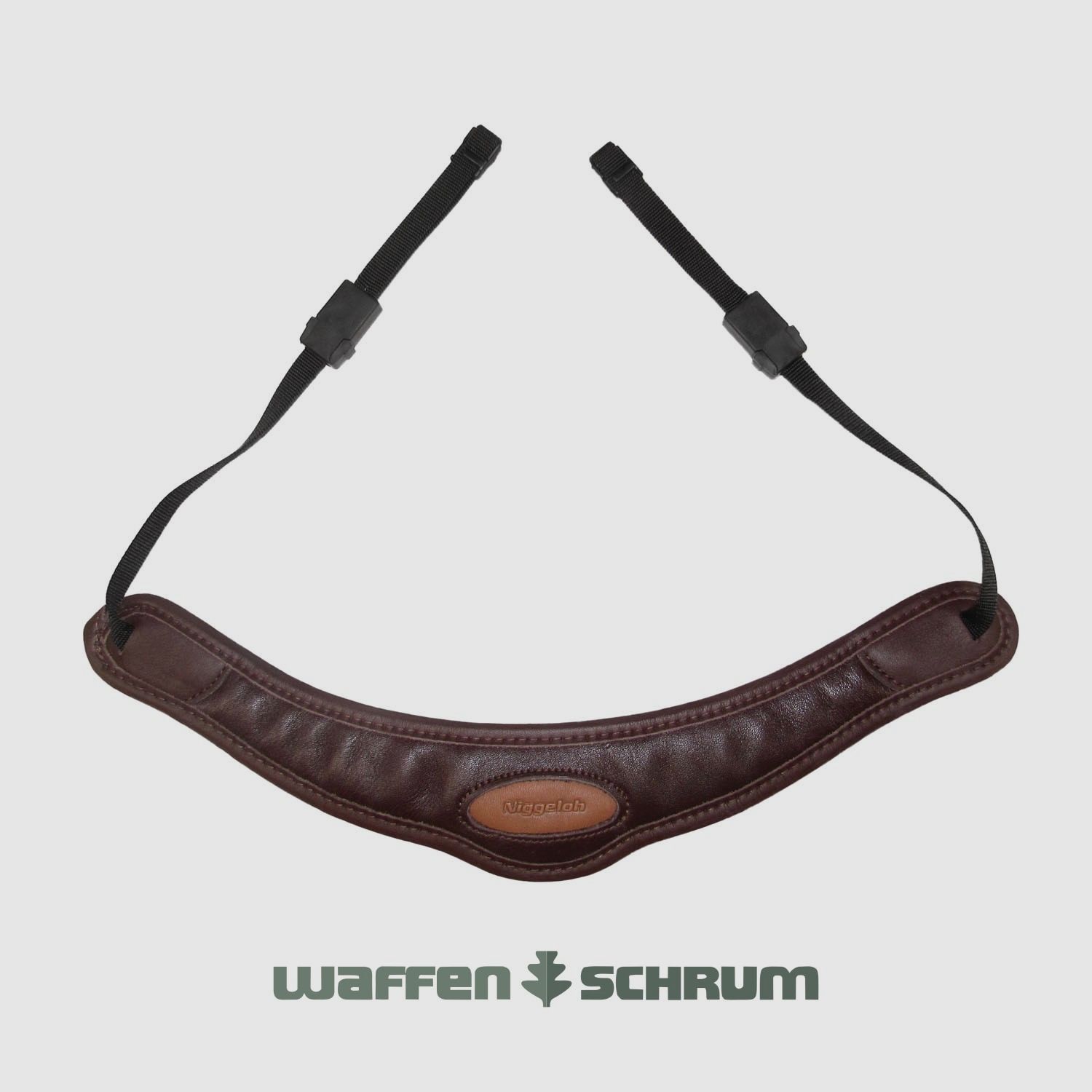 Niggeloh Fernglasriemen Premium Leder - braun