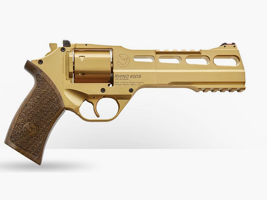 Chiappa – Revolver / Rhino 60DS / Cal. .357Mag / 6 / Oro / Double/Single Action