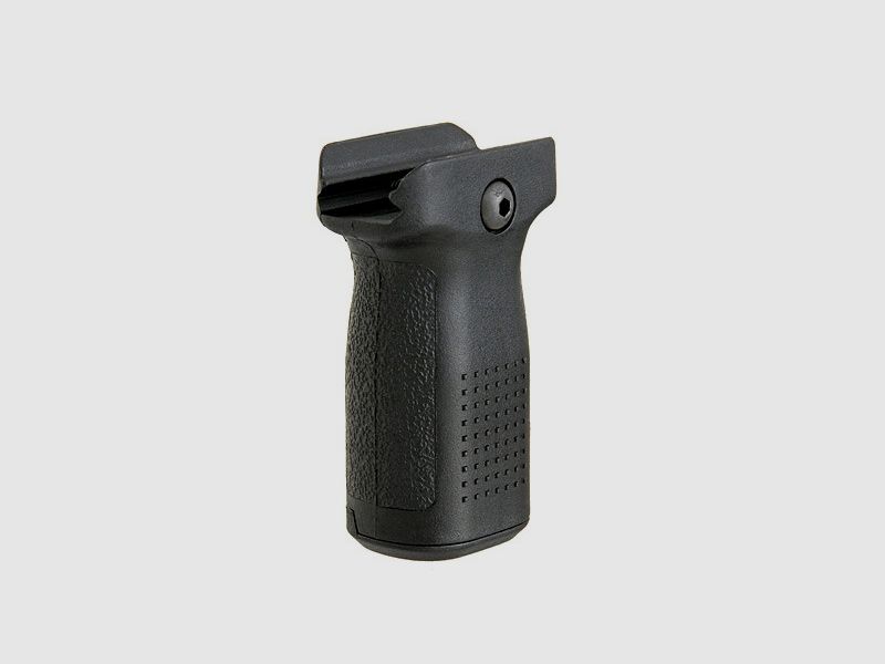 Vertical front grip for Airsoft in black short version
