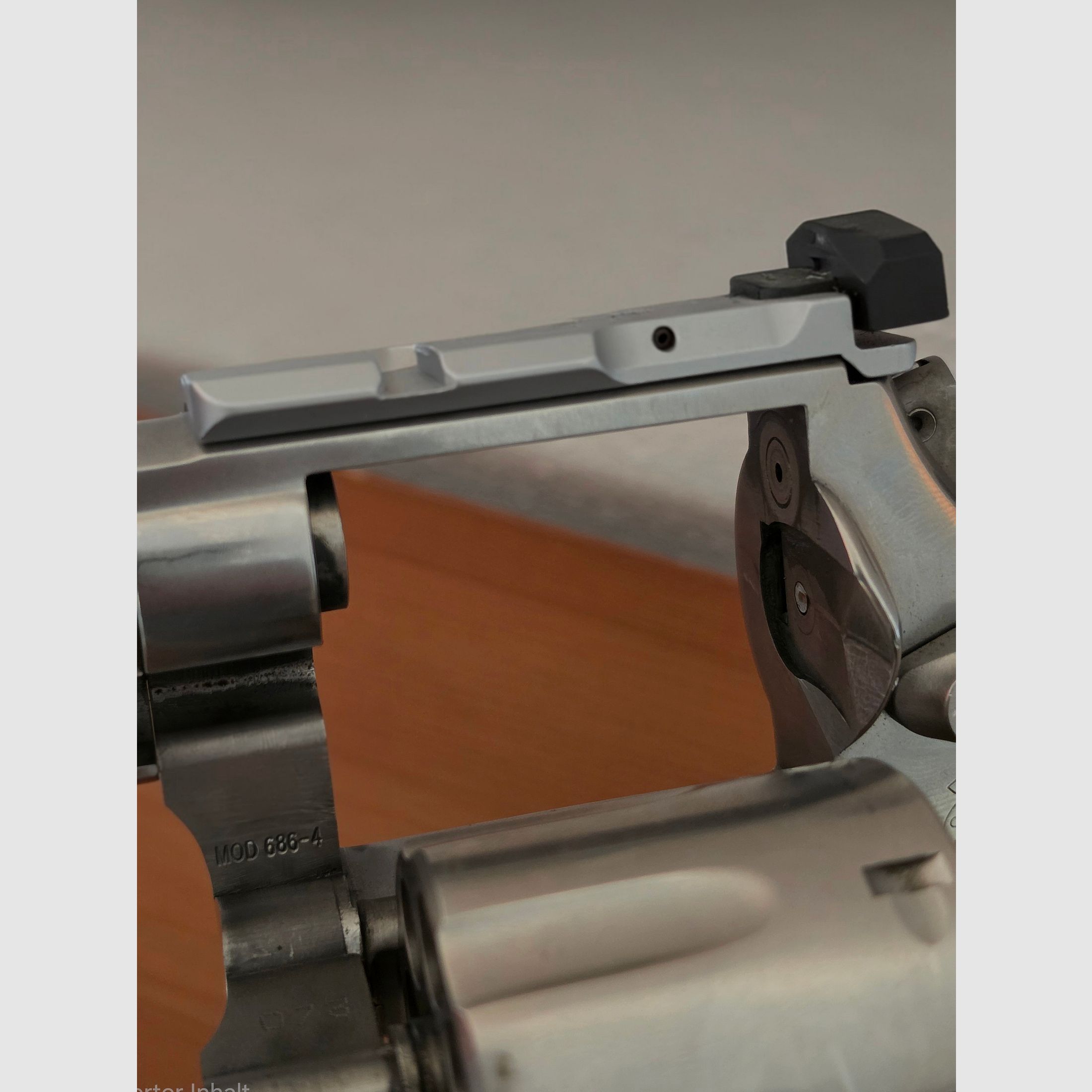 S&W 686-4 PLUS (.357 Mag)    Juego completo incl. cañones intercambiables