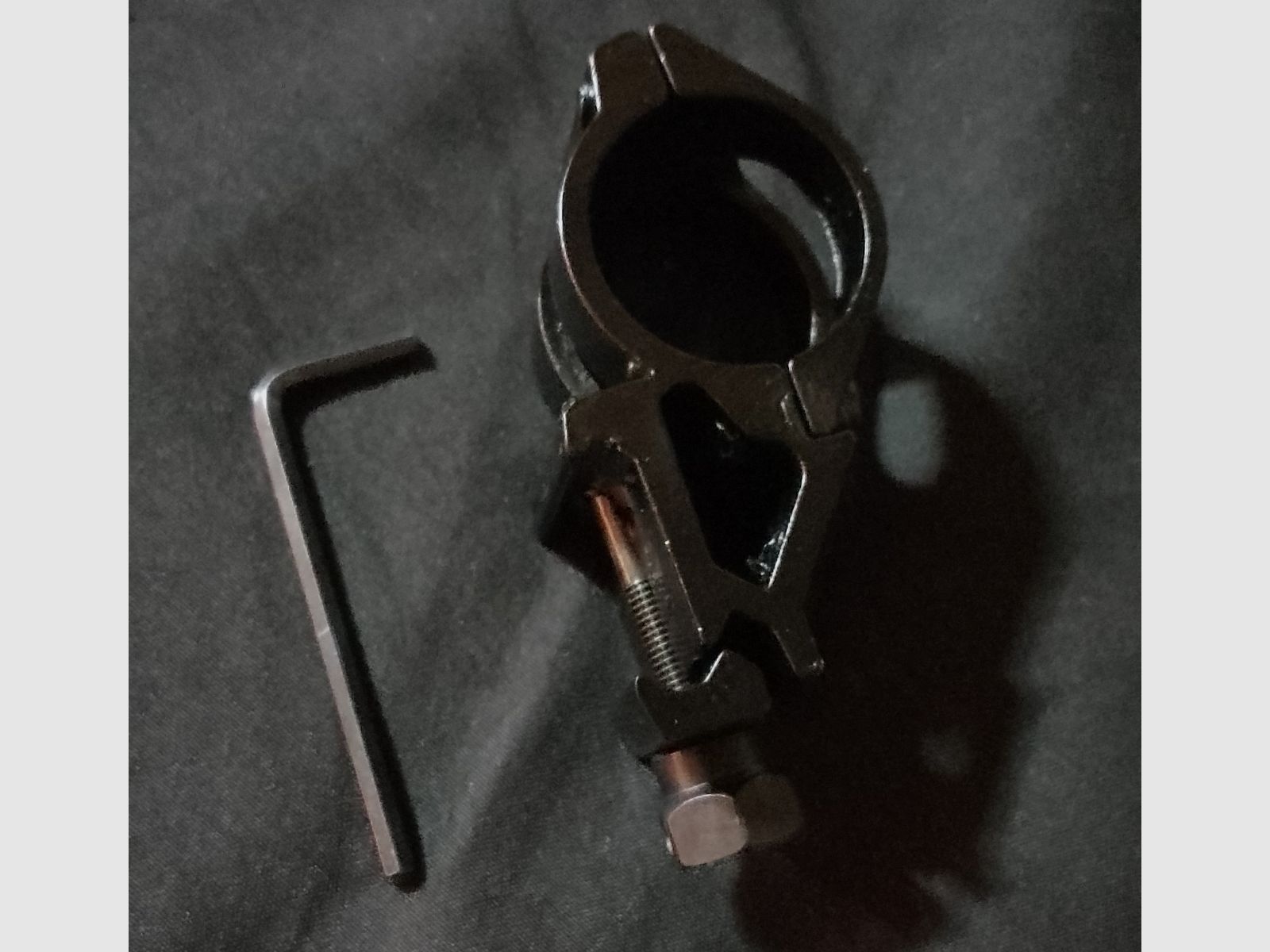 Zielfernrohr Picatinny Befestigung Montage Schnellspanner Taschenlampe 25,4mm 45° grad