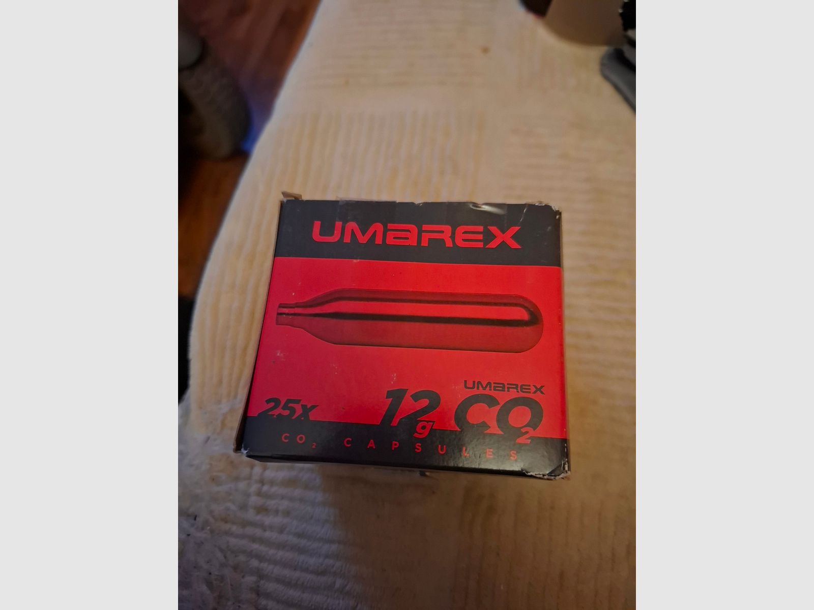 25 stuks Umarex Co2 capsules 12g