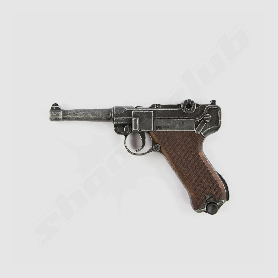 Cuno Melcher Luger ME P08 Aspect Antique Pistolet à Blanc 9mm