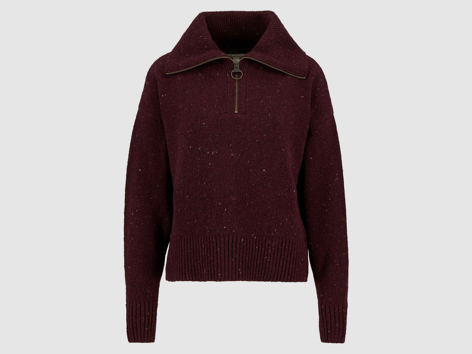 Barbour Pullover Lavensdale rojo HW25