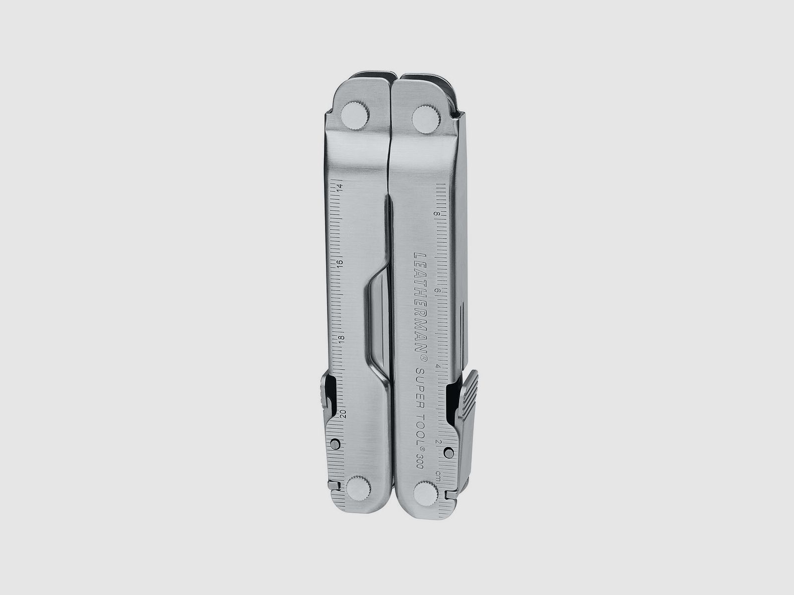 Leatherman SUPER TOOL 300 Stainless, Nylon Holster, Black, L