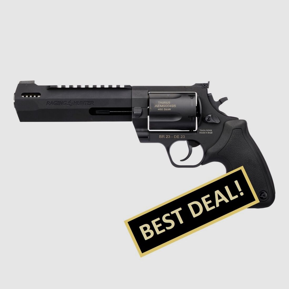 Taurus Revolver Raging Hunter - Kaliber .460 S&W Mag. Mattschwarz 6 3/4?