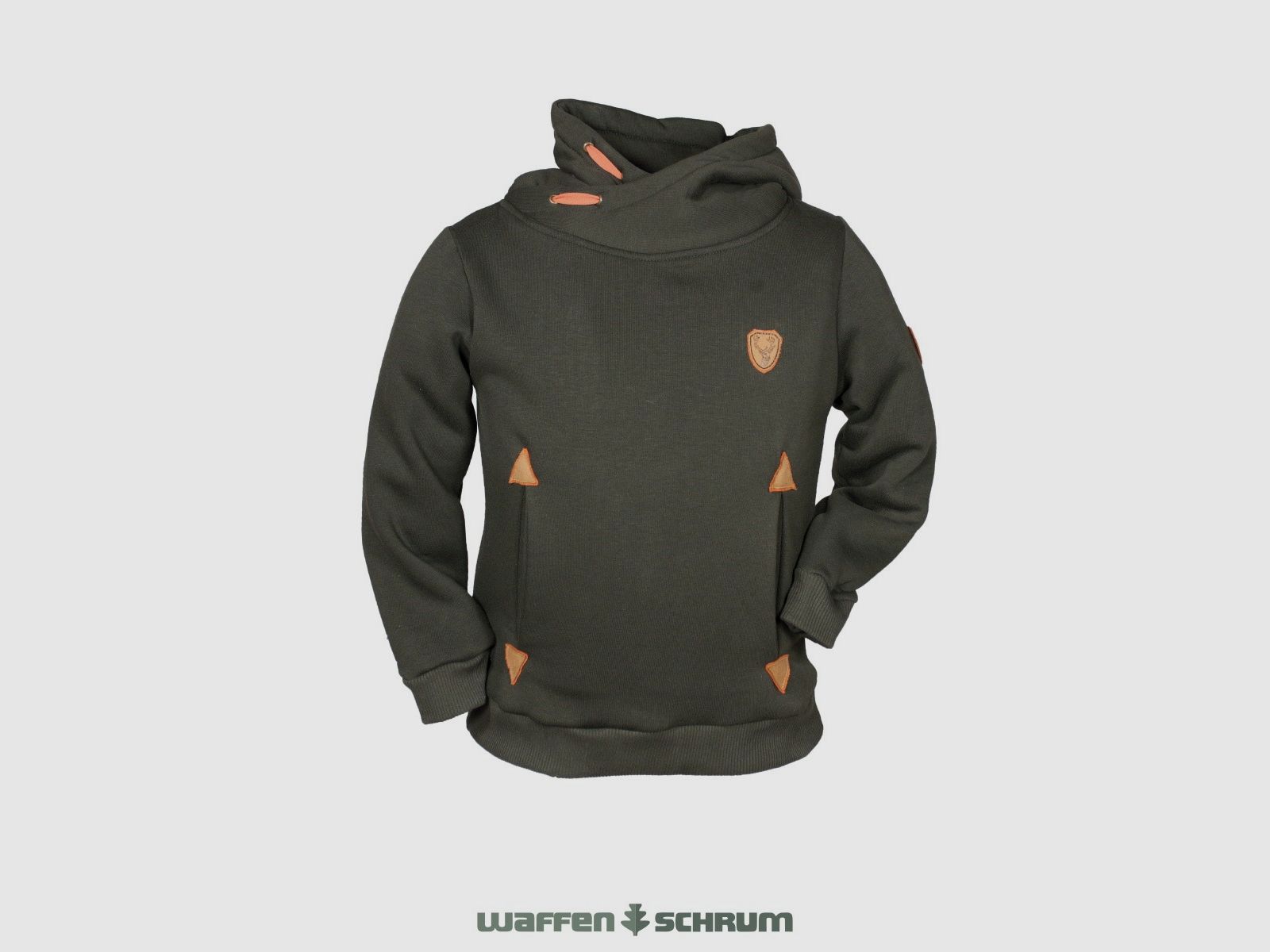Hubertus Kinder Hoody Outdoor  Oliv